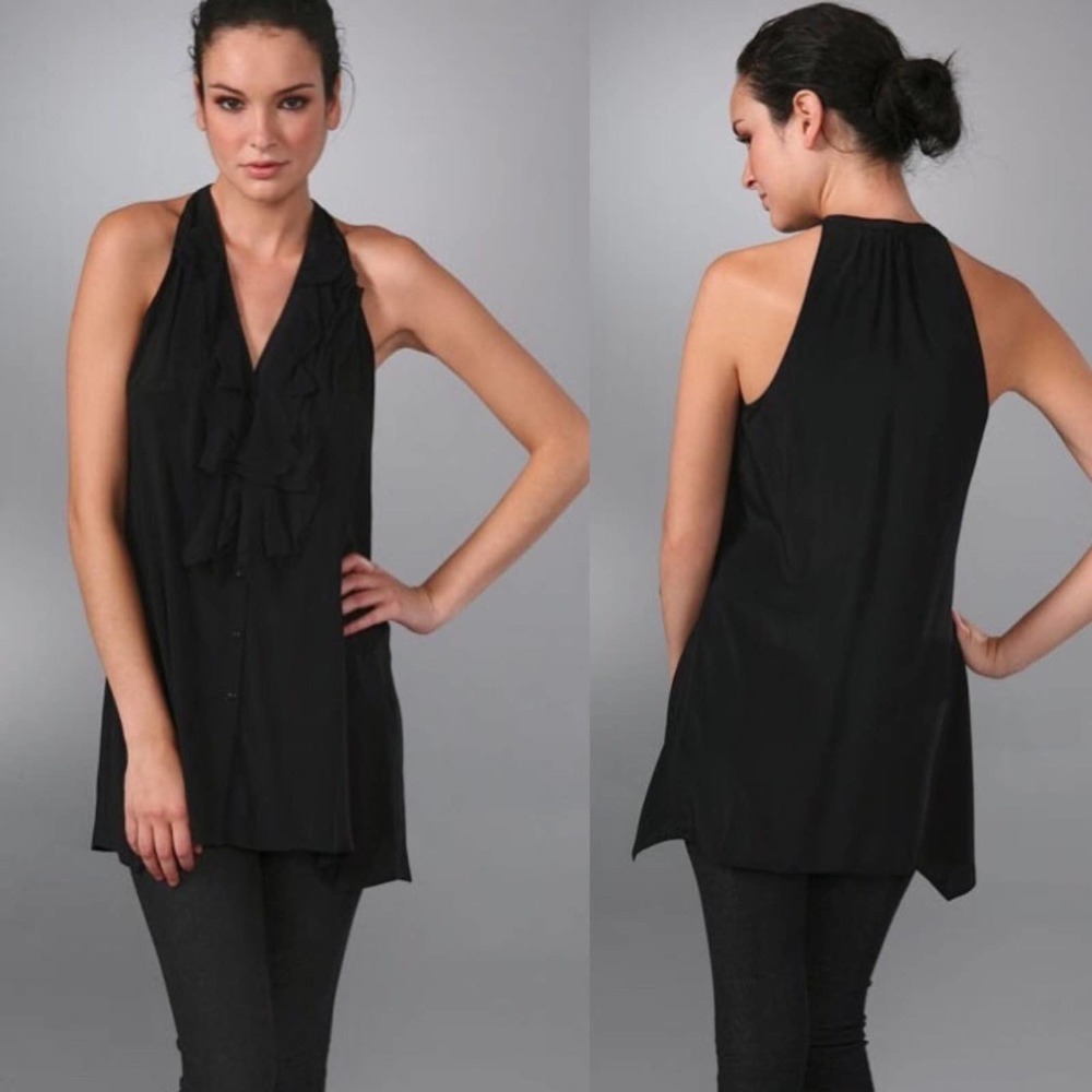 Vince | Ruffle Collar Blouse